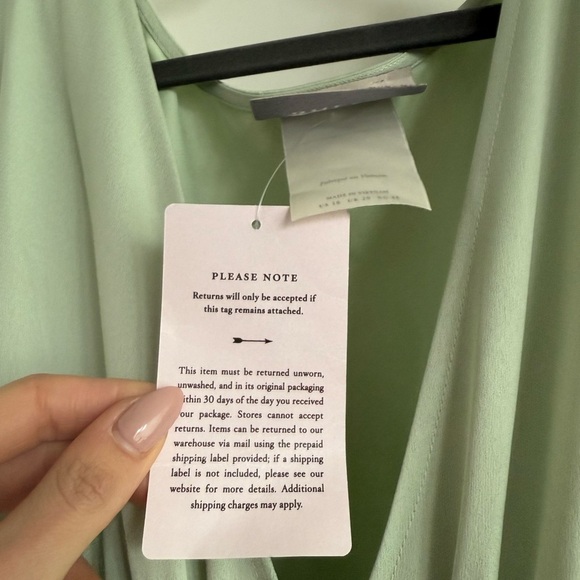 Anthropologie BHLDN Leila Satin Charmeuse Maxi Floor Length Dress - Picture 8 of 13